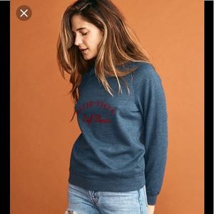Marine Layer x L&F Louise Crewneck Ocean Beach Surf Classic